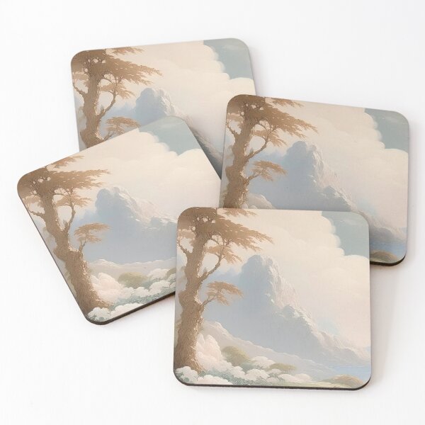 Item preview, Ethereal Asian Mountain Vista designed and sold by LanaGustavsson.