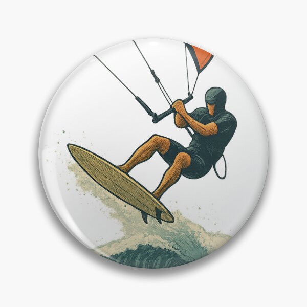 Item preview, Kitesurfer Wave Jumping designed and sold by Flisby.