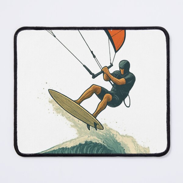 Item preview, Kitesurfer Wave Jumping designed and sold by Flisby.