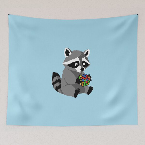Item preview, Raccoon solving puzzle designed and sold by GeoCreate.