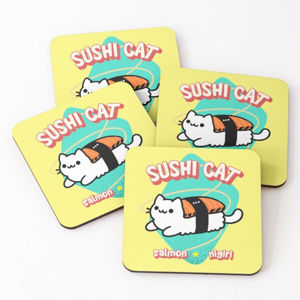Item preview, Sushi cat designed and sold by Genki Tee.