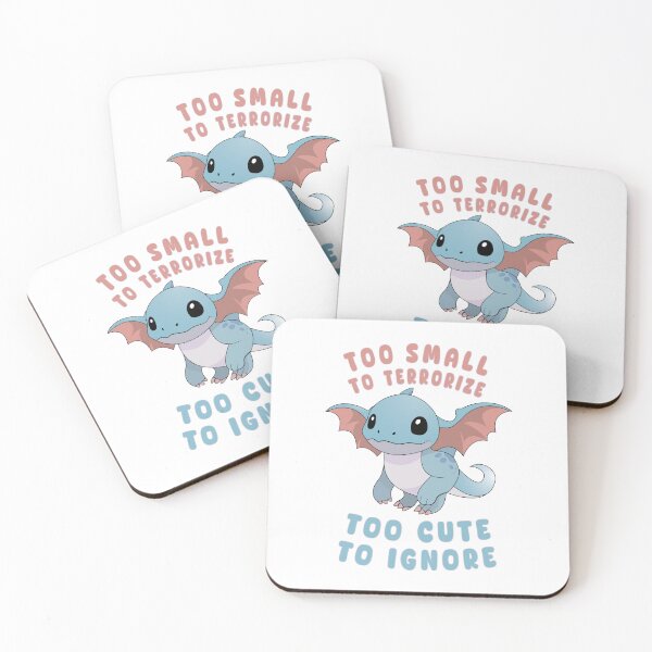 Item preview, Too Small to Terrorize Too Cute to Ignore | Cute Baby Dragon Funny Design designed and sold by DG-ShopLT.