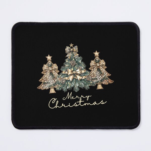 Item preview, Leopard Christmas Tree - Coquette Bow Sublimation designed and sold by Haupalette.