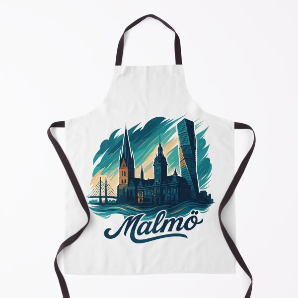 Item preview, Malmö city Sweden cool maritime gift designed and sold by Pineapple-Tree.