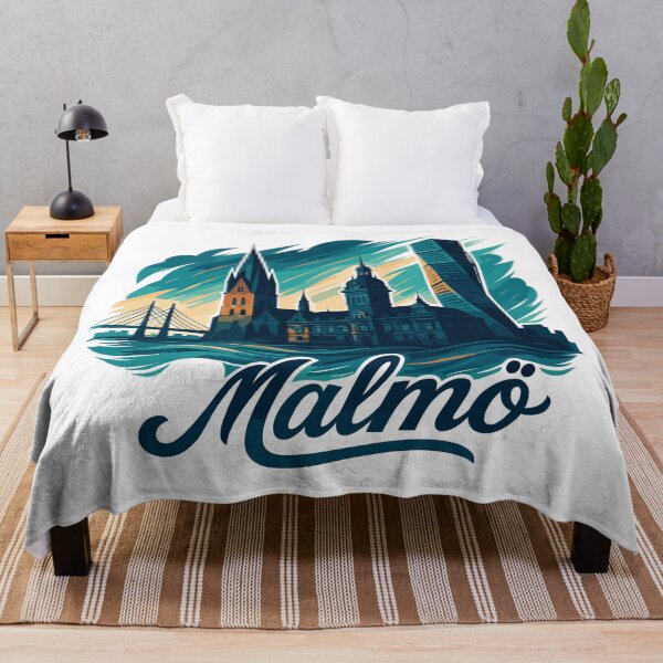 Item preview, Malmö city Sweden cool maritime gift designed and sold by Pineapple-Tree.