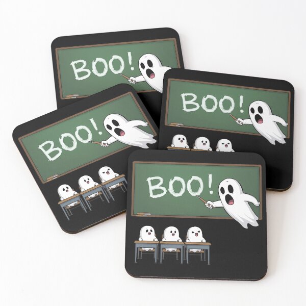 Item preview, Halloween Scary Ghost Teaches designed and sold by LoggiaDream.