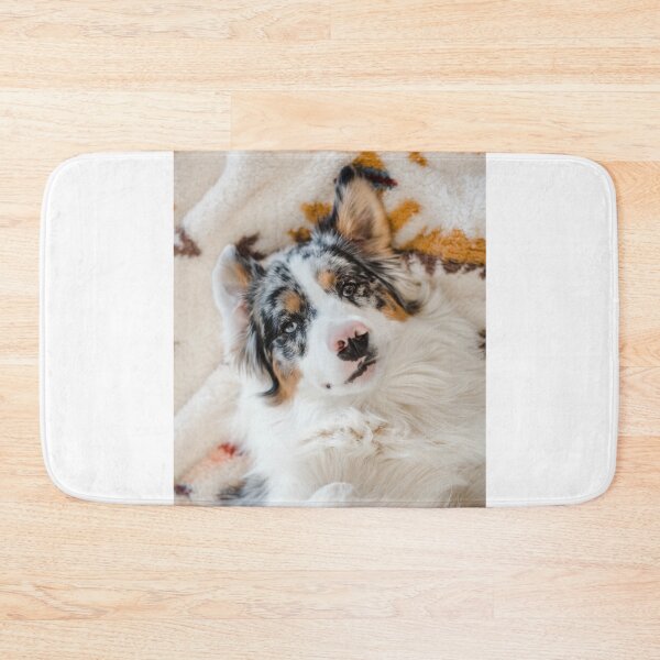 Item preview, Australian Shepherd Dog Lying on the Bed designed and sold by VanGaldo.