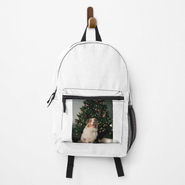 Item preview, Australian Shepherd Dog Besides Christmas Tree designed and sold by VanGaldo.