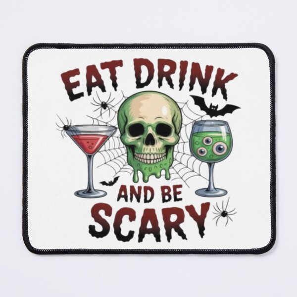 Item preview, Eat Drink And Be Scary designed and sold by szydelkowanika.