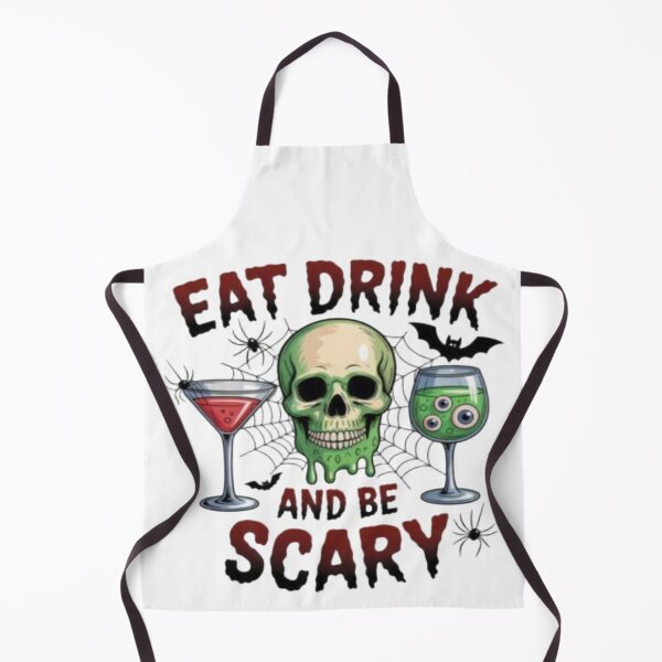 Item preview, Eat Drink And Be Scary designed and sold by szydelkowanika.