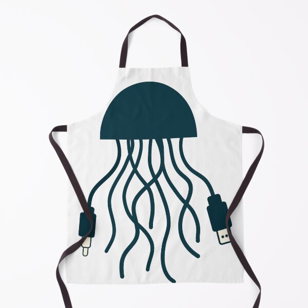 Item preview, Jellyfish of Cables – Funny Tech Creature designed and sold by matybrak.