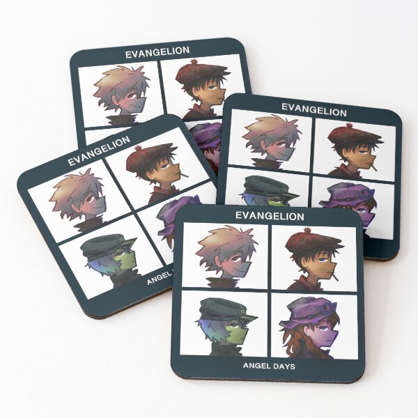 Item preview, Evangelion x Demon Days designed and sold by ClaudCloud9.