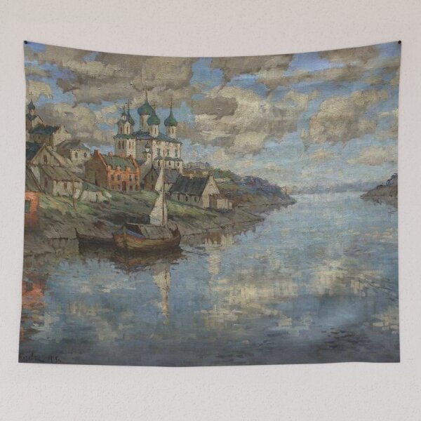 Item preview, View From River on Old Town designed and sold by tomorrowsart.