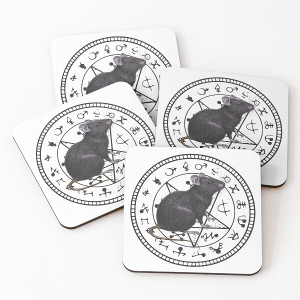 Item preview, Occult Rat – Mystical Familiar Design designed and sold by The Sandy Design Store.
