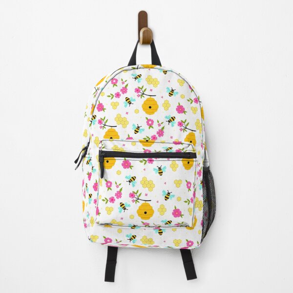 Item preview, bees, beehives, flowers, and honeycombs designed and sold by burbura.
