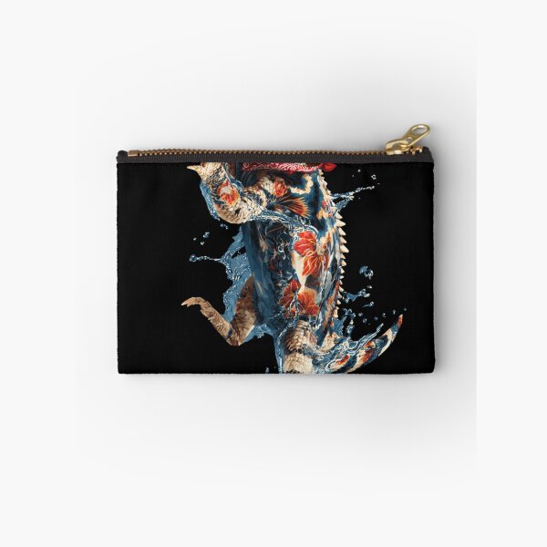 Item preview, Horned Toad | Tropical Lizard with Water Splash | Cool Animal Art designed and sold by CrunchyGoats.