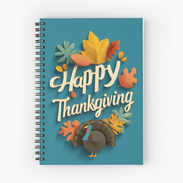 Item preview, Happy Thanksgiving – Paper-Cut Typography & Turkey designed and sold by BennyPuppy.