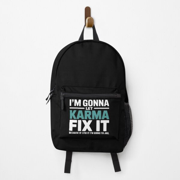 Item preview, I’m Gonna Let Karma Fix It - Funny sarcastic gift for friends, coworkers, and anyone who believes in karma. designed and sold by ZyziowskyArt.