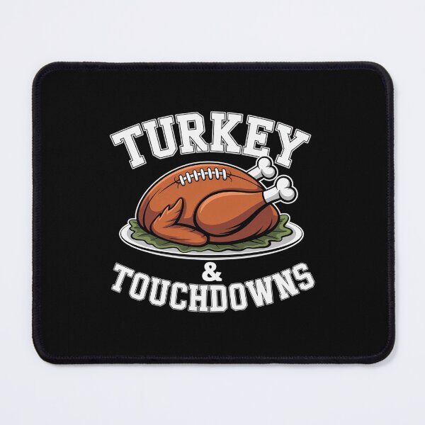 Item preview, Turkey and touchdowns christmas thankgiving football designed and sold by HaileyRobel.
