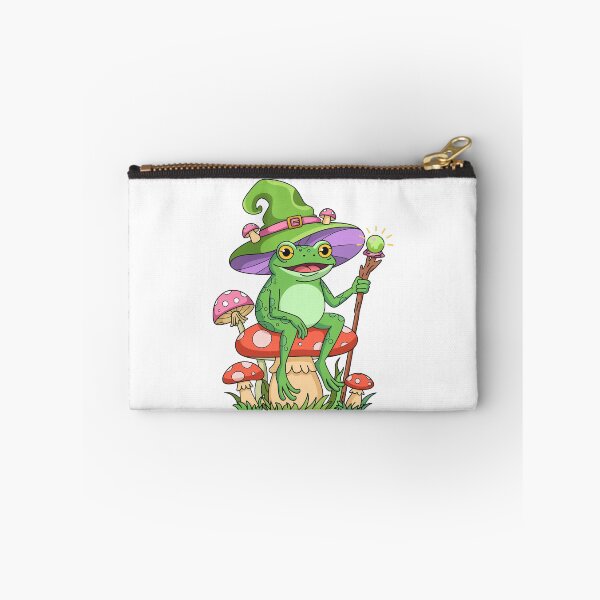Item preview, halloween Mushroom frog witch and Magic wand designed and sold by SOUFIANE1991.