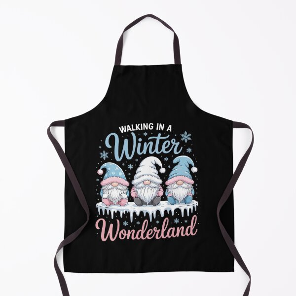 Item preview, Walking In A Winter Wonderland Three Gnome Funny Christmas designed and sold by RayArmstrong.