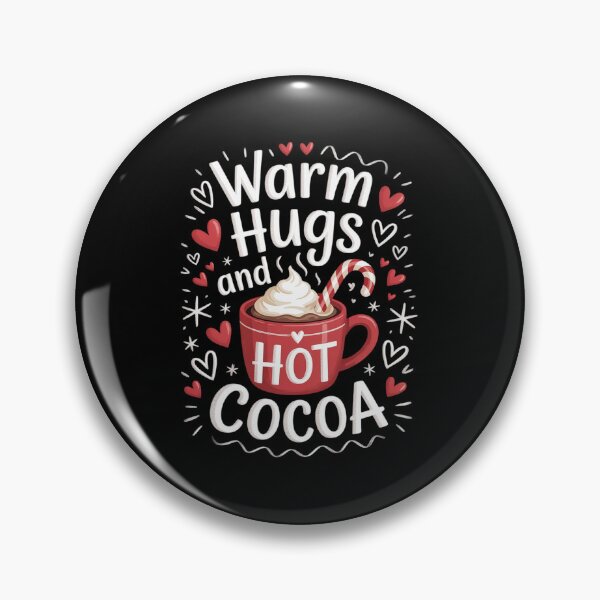 Item preview, Warm Hugs And Hot Cocoa Chocolate Winter Holiday Seasonal designed and sold by HaileyRobel.