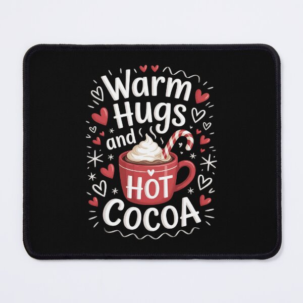 Item preview, Warm Hugs And Hot Cocoa Chocolate Winter Holiday Seasonal designed and sold by HaileyRobel.