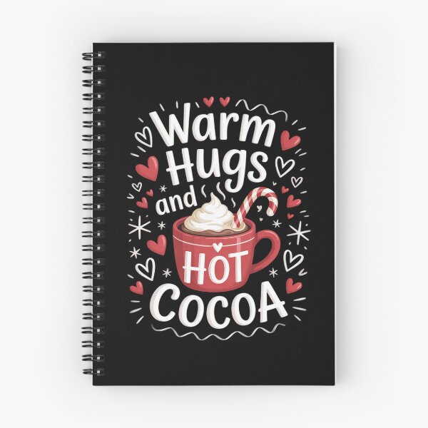 Item preview, Warm Hugs And Hot Cocoa Chocolate Winter Holiday Seasonal designed and sold by HaileyRobel.