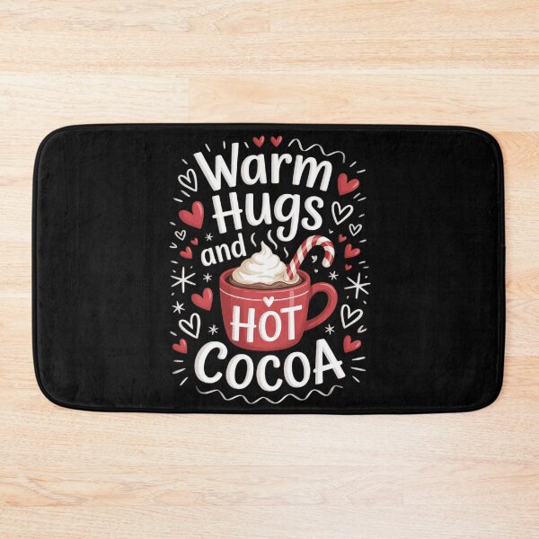 Item preview, Warm Hugs And Hot Cocoa Chocolate Winter Holiday Seasonal designed and sold by HaileyRobel.