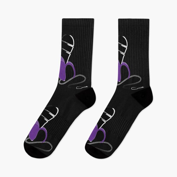 Item preview, Purple Banana with Microphone – Quirky Artistic Statement Design designed and sold by simpledarkwavewisdom.