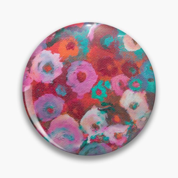 Item preview, Abstract colorful flowers designed and sold by TessAndre.