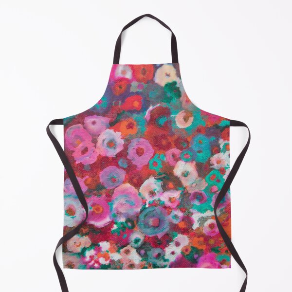 Item preview, Abstract colorful flowers designed and sold by TessAndre.
