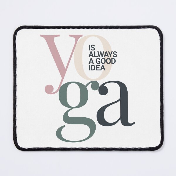 Item preview, Yoga is always a good idea 2 designed and sold by Henry + Theo Print Store.