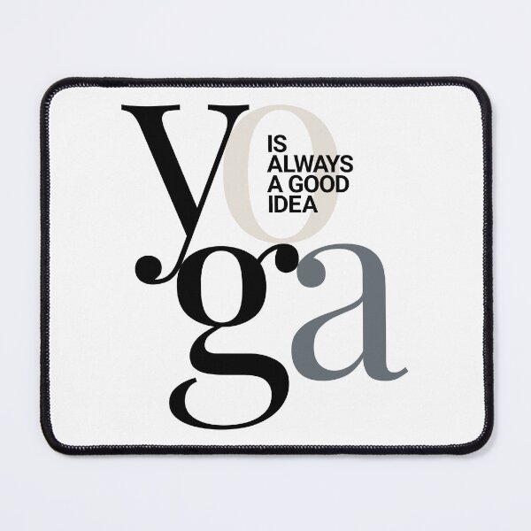 Item preview, Yoga is always a good idea 1 designed and sold by Henry + Theo Print Store.