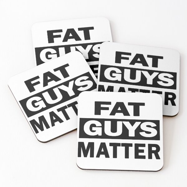 Item preview, FAT GUYS MATTER designed and sold by Apocalyptik Designs .