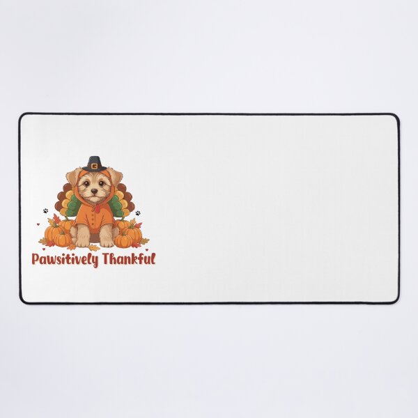 Item preview, Pawsitively Thankful Pyrenean Shepherd Thanksgiving Cute Fall designed and sold by The Real Life Symphony.