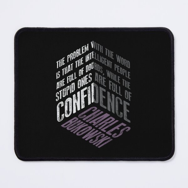 Item preview, Charles Bukowski Quote Isometric Design designed and sold by simpledarkwavewisdom.