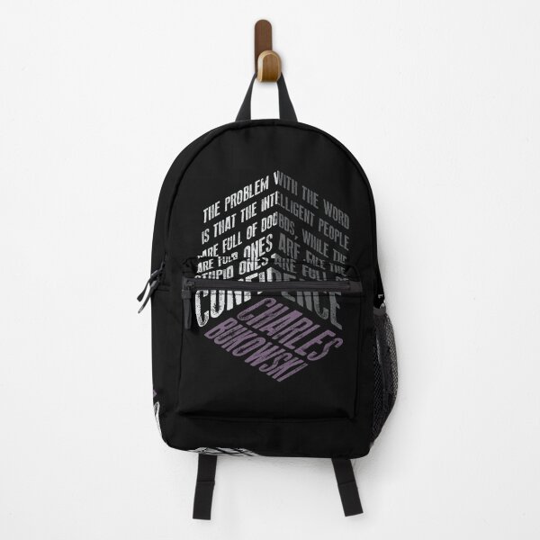 Item preview, Charles Bukowski Quote Isometric Design designed and sold by simpledarkwavewisdom.
