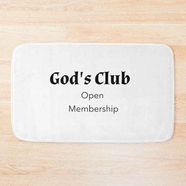 Item preview, God’s Club – Open Membership designed and sold by Life's Expressions.