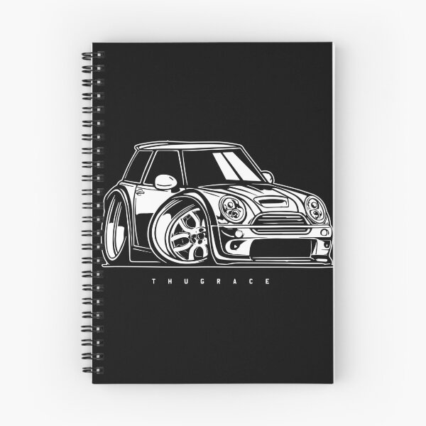 Item preview, Mini Cooper F56 S Caricature designed and sold by ArtistikAvenue.