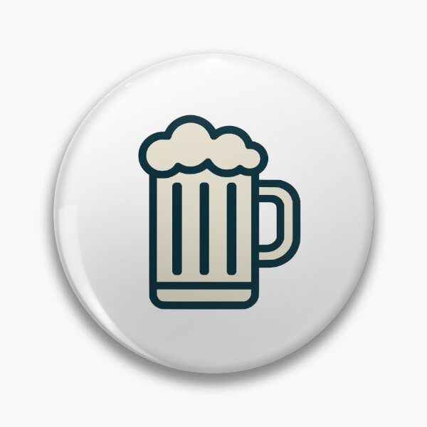 Item preview, Beer Mug – Retro Minimalist Drink Design designed and sold by quibrak.