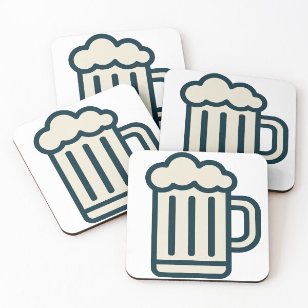 Item preview, Beer Mug – Retro Minimalist Drink Design designed and sold by quibrak.
