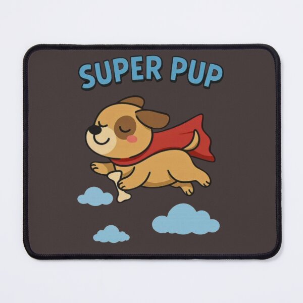 Item preview, Super Pup – Flying Superhero Dog Cartoon Design designed and sold by Dezpro.