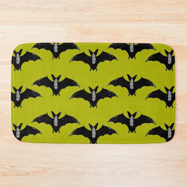 Item preview, Bat pattern vintage used look Halloween night flight designed and sold by Luzi Illustrella.