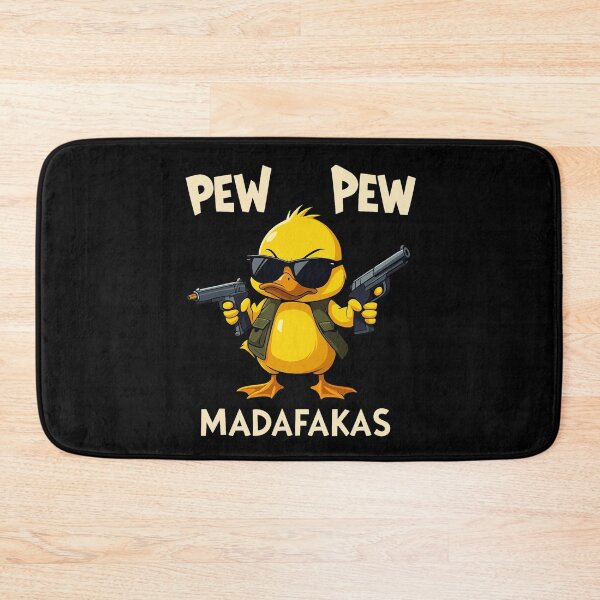 Item preview, Pew Pew Madafakas Crazy Chicken designed and sold by TeeJungleStudio.