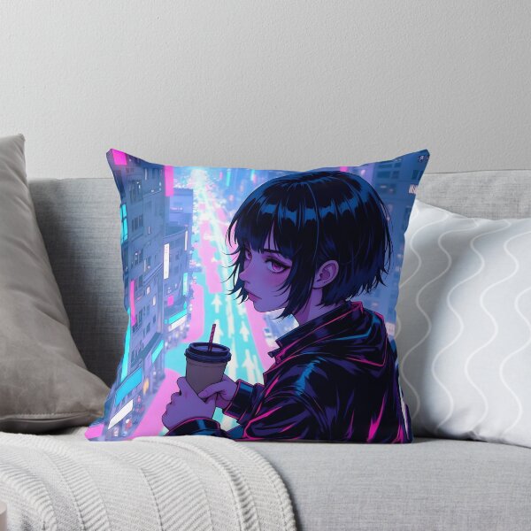 Item preview, Anime ciberpunk 1 designed and sold by The Design Monster - Ink and Dagger.