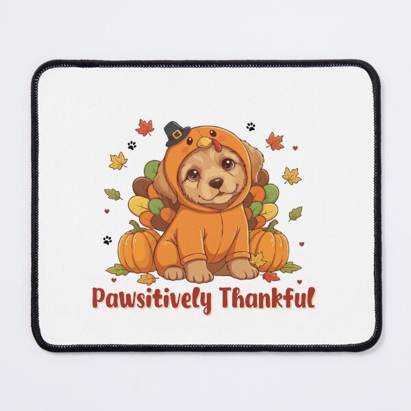 Item preview, Pawsitively Thankful Goldador Thanksgiving Cute Fall designed and sold by The Real Life Symphony.