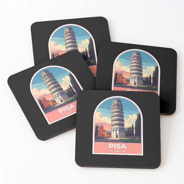 Item preview, Pisa Italy Sticker designed and sold by TulipaGraphics.