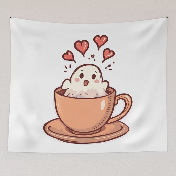 Item preview, Ghost in a Teacup designed and sold by 1PrintSpark.