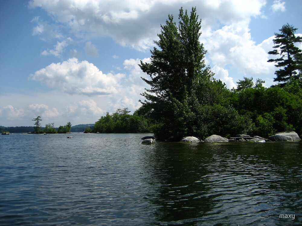 "Squam Lake, NH = "On Golden Pond" !!! (movie location!)" by maxy